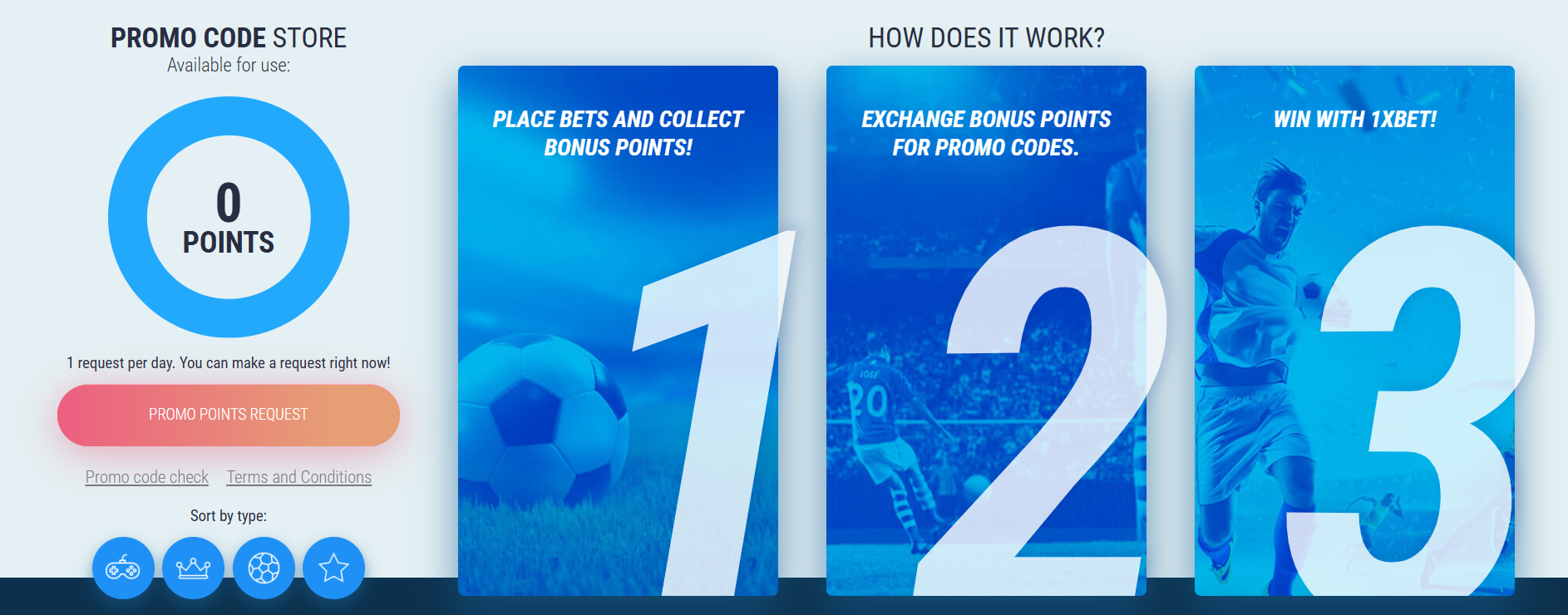 1xbet bonus bet rules